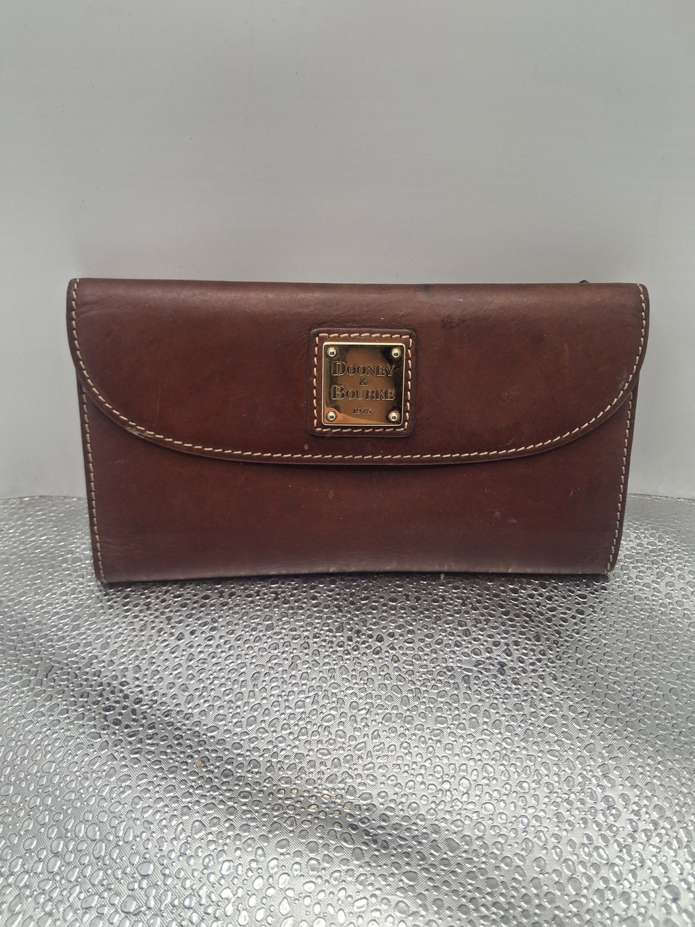 Dooney & Bourke Brown Leather Wallet